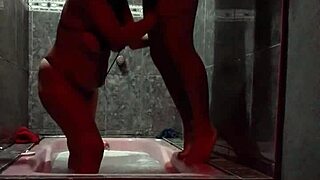 She Enjoys Oral Sex In The Jacuzzi At The Hotel