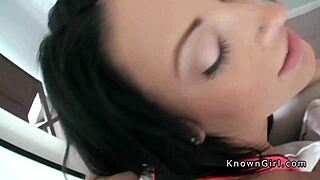 Fit teen with perfect ass fucked pov in homemade video