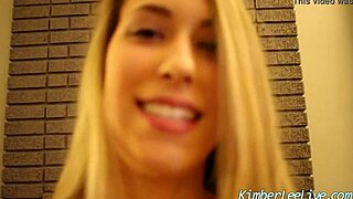 Kimber Lee Deepthroats Huge Cock in Onesie for Cumshot!