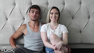 ハングティーンがあの太いラティーナアスにまだ準備できてない！