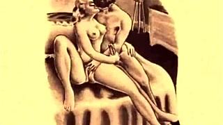 uhh, these vintage erotic drawings got me feelin’ all kinda ways!