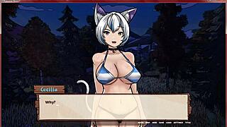 Yo, hočeš se pariti? Poglej ta hentai masaža z velikimi cicami v delu 11.