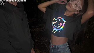 man, banging in public and almost caught by the cops!