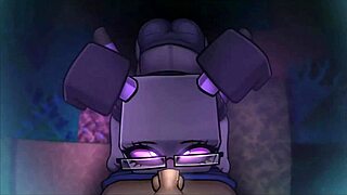 Hornycraft parody: witch tests potion to grow huge cock