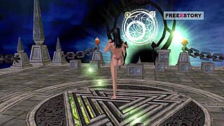 Indian Teen 18+ Girl in 3D Cartoon Hentai Takes Sexy Positions!