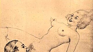 uhh, these vintage erotic drawings got me feelin’ all kinda ways!