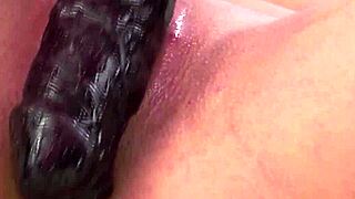 ever seen 5 big toys stuffed in sweet pussies like this?