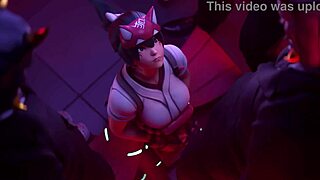 Kiriko's Hentai Face Fucking with Yeero in Gangbang