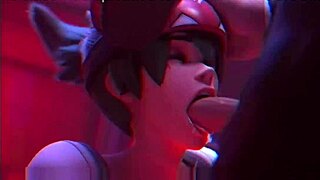 Kiriko's Hentai Face Fucking with Yeero in Gangbang