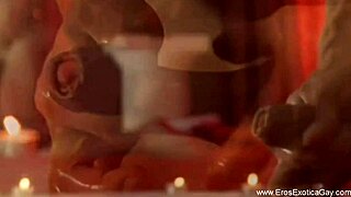 He Boldly Strokes His Beautiful Cock To Make It Bigger