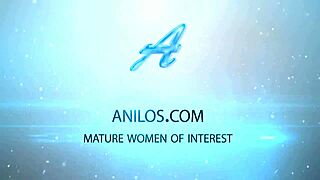 Large cock captivates older woman.