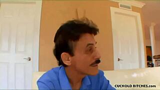 Let's play a humiliating cuckold game with the old wife in pov femdom