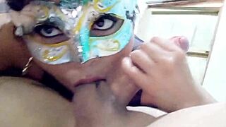 sucking american cock with saliva, clinging like nursing