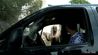 Teen Boy Shocks Mature With Big Girthy Cock In Wet Pussy Outdoor Surprise