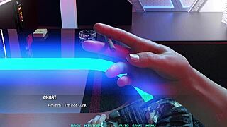 Adakah blonde comel tetas besar ini sedia untuk fun malam filem?