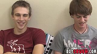 naughty gays patrick kennedy and jeremy sommers bang hard and cum