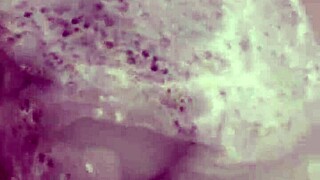 I remove my nylon and shower, letting water caress my toes in this foot fetish.