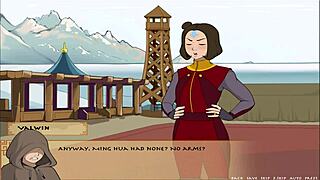 Wow! Big Anime Booty Exposed in Hentai Game Dating Scene!