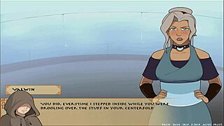 Wow! Big Anime Booty Exposed in Hentai Game Dating Scene!