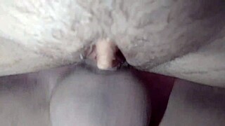 Patient bitch waits for cum