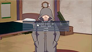 Wow! Big Anime Booty Exposed in Hentai Game Dating Scene!