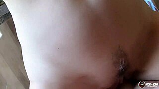 Blonde MILF Vicky Vette Showers After Big Cumshot on Her Assets