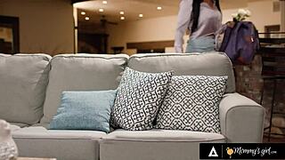 Mommys Girl - Naughty Scarlett Alexis Guides Stepmom Jennifer White with Strap-On