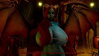 dangerous pact with monster in hentai 3d cartoon anime