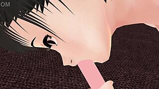 leo anime girl stripping naked in intriguing gravure