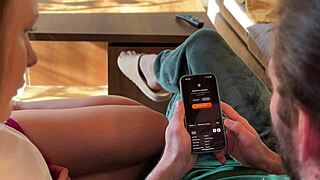 My stepsister rides hard after seeing my new app