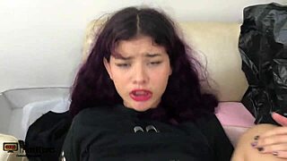 I just fucked my stepsister's bitch's shaved pussy right in the kitchen 😈