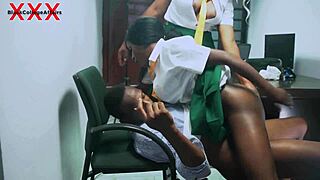 Hey Teacher, Why Not Bang Two Naughty College Girls in Office?!