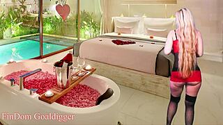 Chastity queen gives jerk off instructions!