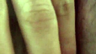 why is this teen's pussy so wet while playing?