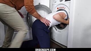 Holy! Stepdad Unloads Sweet Cum in Stepson’s Mouth - DadCreepy Shock!