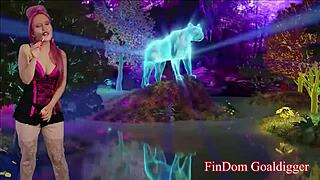 i enjoy cum eating with joy in financial domination game.