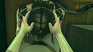 A succubus with big tits snuck up on me in the night for some fun