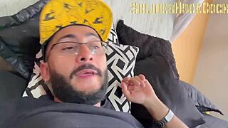 My friend's whore came back for my cum in her mouth, she loves it sloppy.