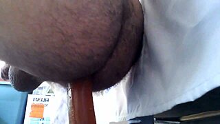 cuban gay guy using dildo toys in narrative