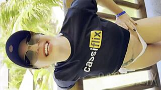 Depilei a Bucetinha para Deixar Ele Louco Olhando Meu Grelo Enquanto Chupava Aquele Pau Gostoso