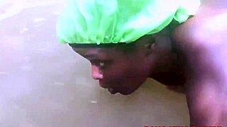 So, the real breast owner from shanty town shows off in African hardcore bush sex clips