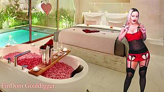 Chastity queen gives jerk off instructions!