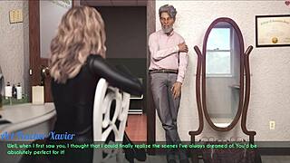 wife and stepmother in hentai game 😏