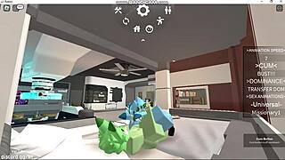 Roblox furry gays enjoy comfy oral sex