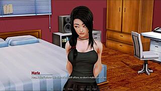 is this harem hotel game full of anime sex? girls sucking cocks in the hotel.