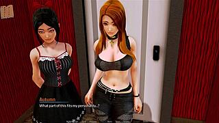 is this harem hotel game full of anime sex? girls sucking cocks in the hotel.