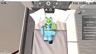 Roblox furry gays enjoy comfy oral sex
