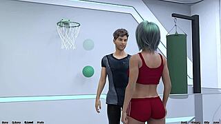 Stranded In Space Basketball Match Against Femdom Mistress!