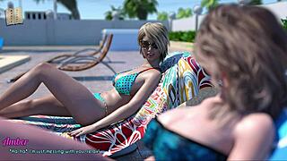 Wife and STEPMOTHER in EROTIC GAME