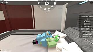 Roblox furry gays enjoy comfy oral sex